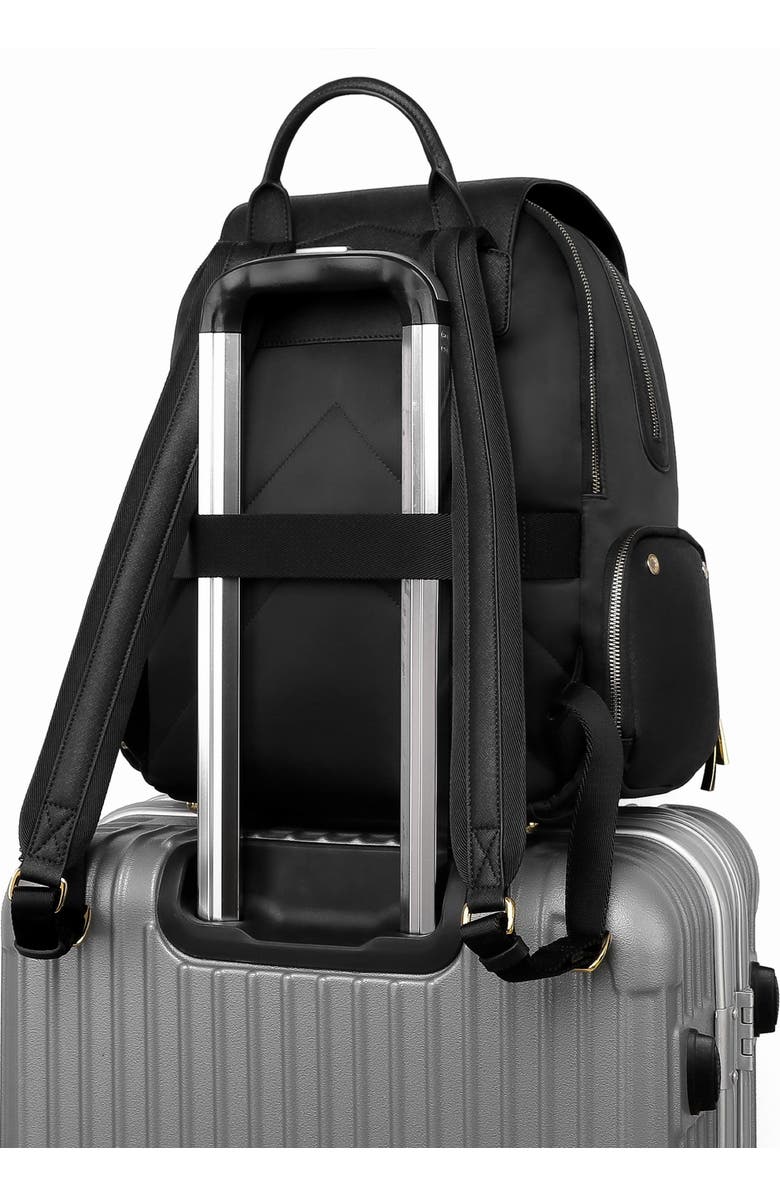 Lux and Nyx Zoe 13-inch Laptop Backpack For Women, Alternate, color, Black