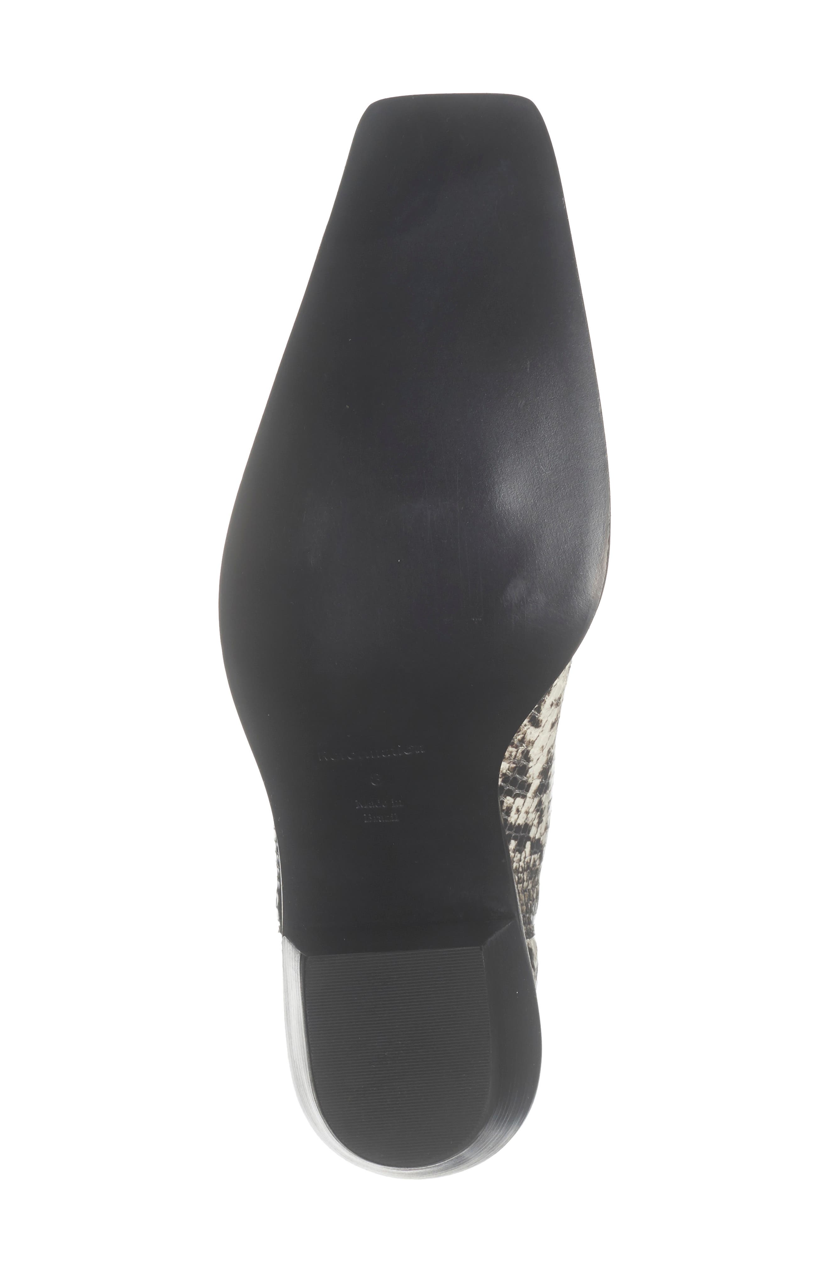 Western Roberta Ankle Bootie, Alternate, color, ROCCIA SNAKE