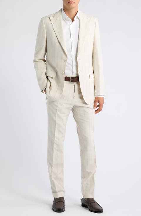 Huge Two-Piece Cotton & Virgin Wool Suit