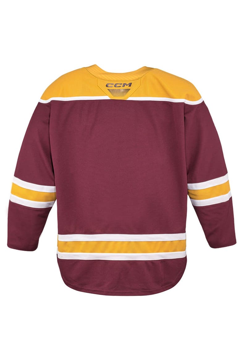 Men's CCM Maroon Minnesota Golden Gophers Home Replica Hockey Jersey, Alternate, color, Maroon