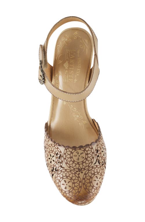 L'artiste By Spring Step Eiloota Pump In Brown