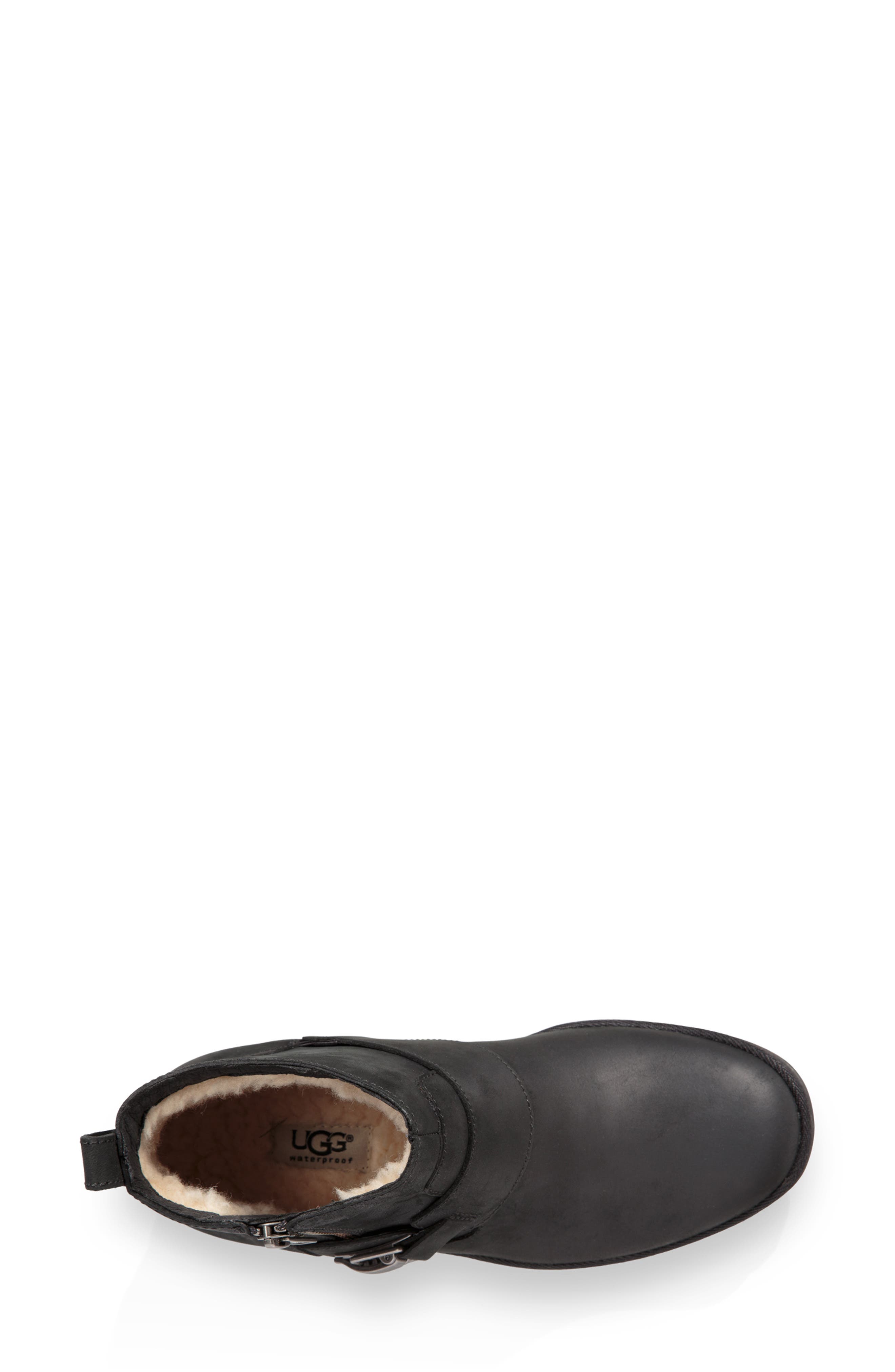 Cheyne Bootie, Alternate, color, BLACK LEATHER