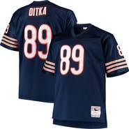 Mitchell & Ness Men's Mitchell & Ness Mike Ditka Navy Chicago Bears Big & Tall 1966 Retired Player Replica Jersey