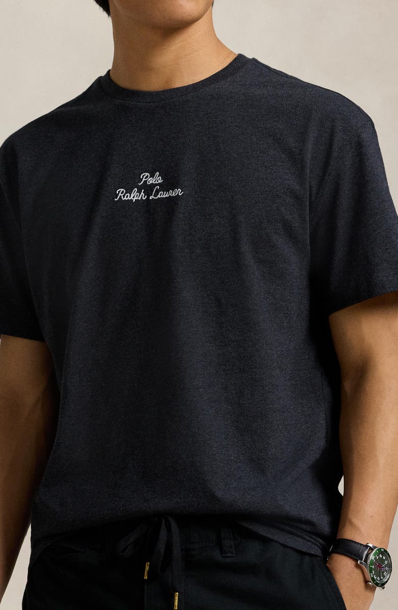Polo Ralph Lauren Logo Script Embroidered T-Shirt, Alternate, color,