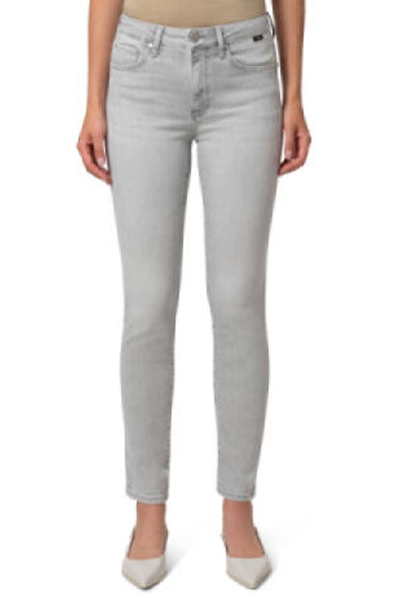 Kathleen Mid Rise Slim Boyfriend Jeans, Alternate, color, ICE GREY FEATHER BLUE