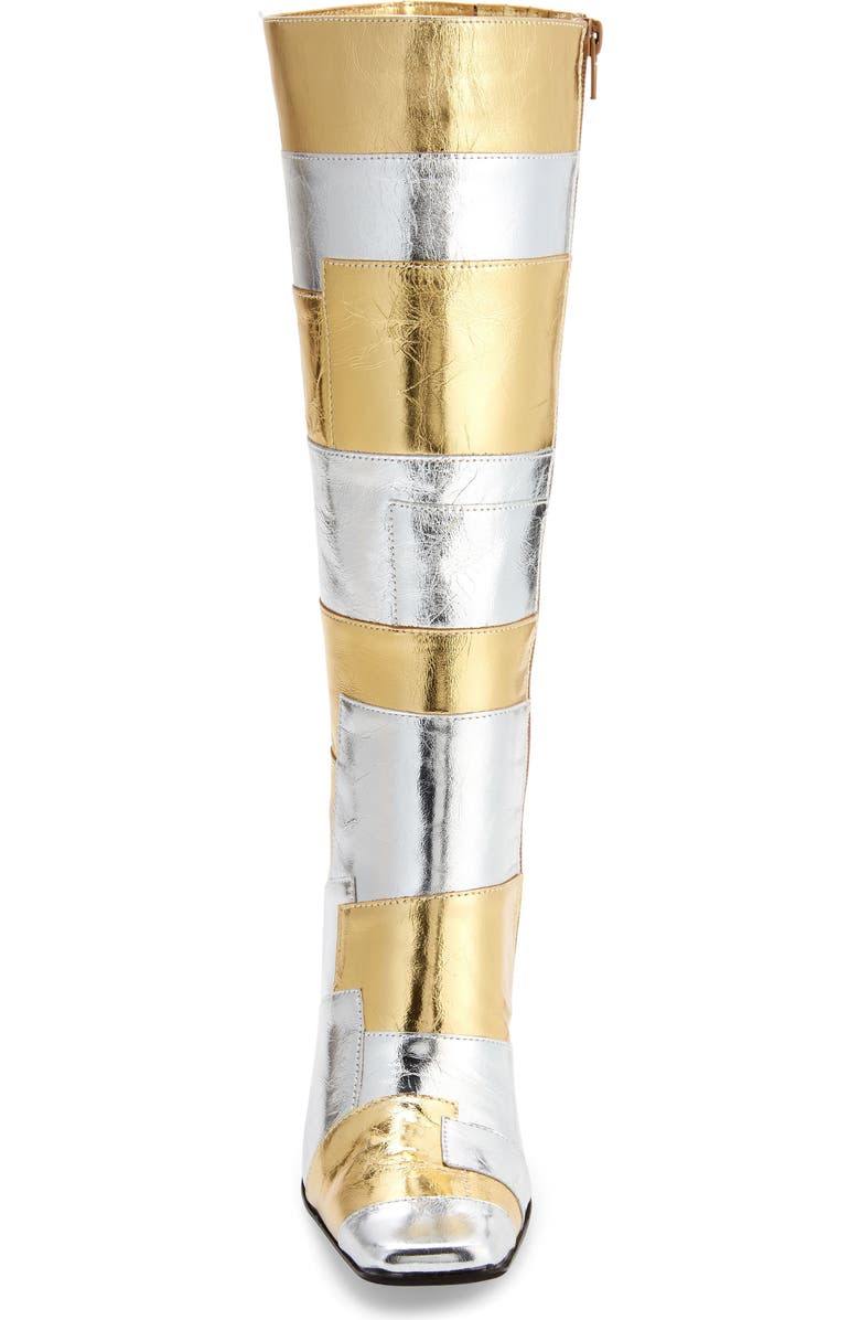 Jeffrey Campbell Lightspeed Patchwork Boot, Alternate, color,