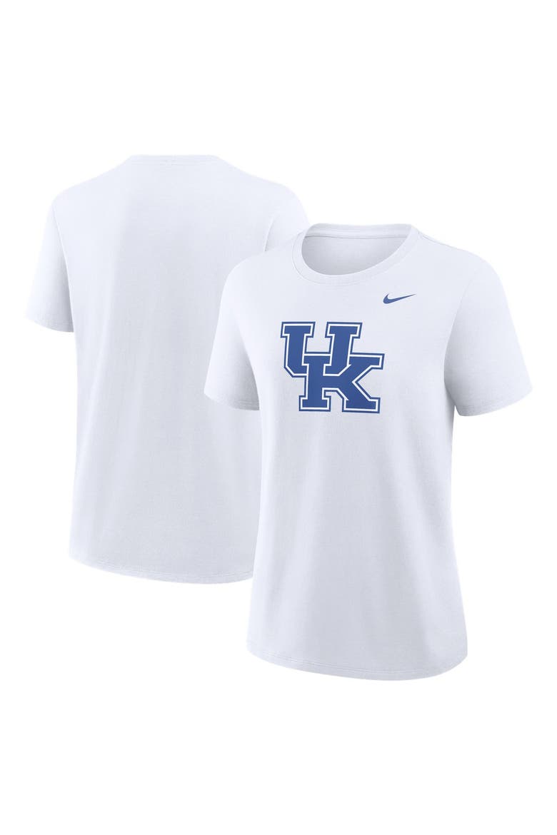 Women's Nike White Kentucky Wildcats Primary Logo T-Shirt, Main, color, White