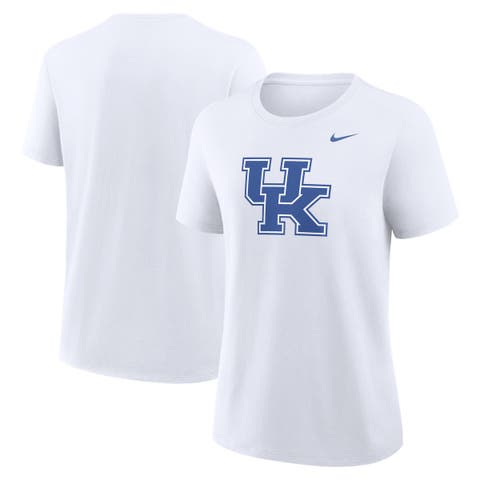 Women's Nike White Kentucky Wildcats Primary Logo T-Shirt