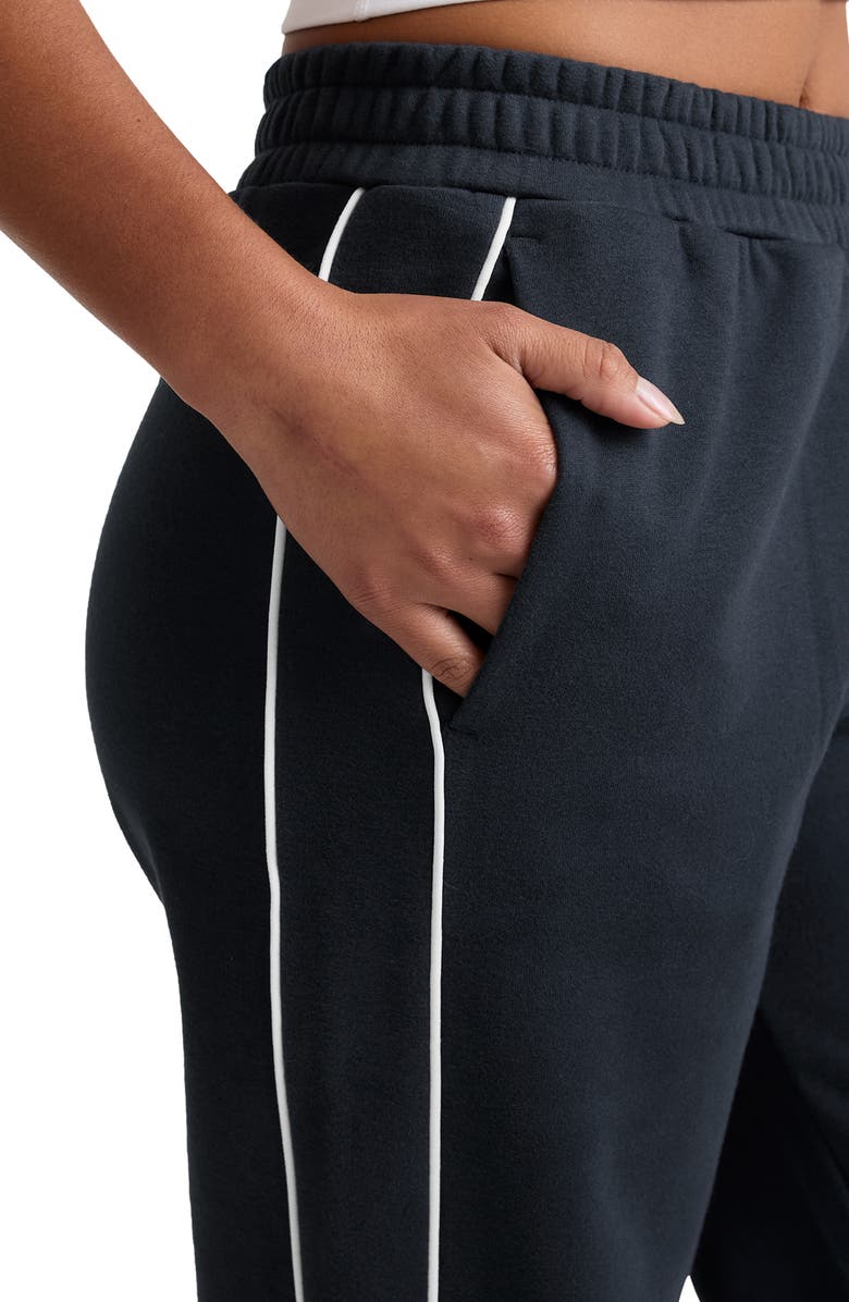 Beyond Yoga Piper LuxeFleece Side Slit Wide Leg Pants, Alternate, color, Nocturnal Navy