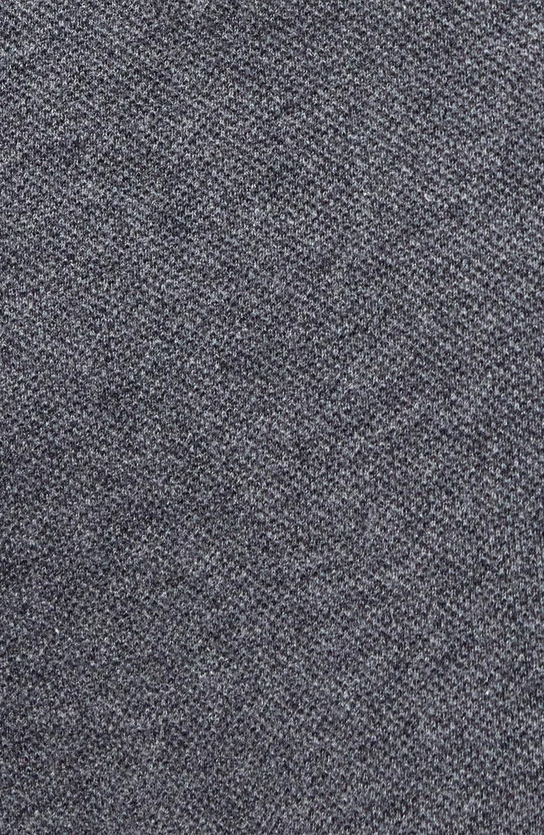 Barbour Regular Fit Tartan Piqué Polo, Alternate, color, Slate Marl