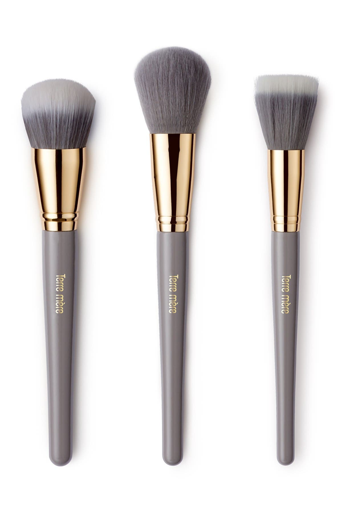 TERRE MERE Foundation Brush 3-Piece Set
