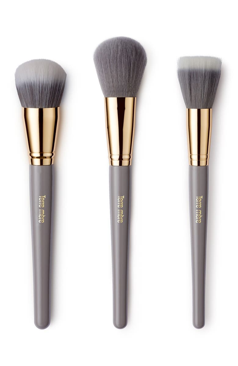 TERRE MERE Foundation Brush 3-Piece Set, Main, color,