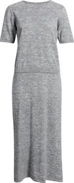 Free People Isabella Cotton & Linen Knit Sweater & Maxi Skirt Set