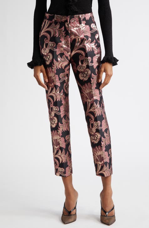 Etro High Waist Rock creme factory Casual-Look