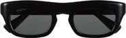 Gucci 50mm Rectangular Sunglasses