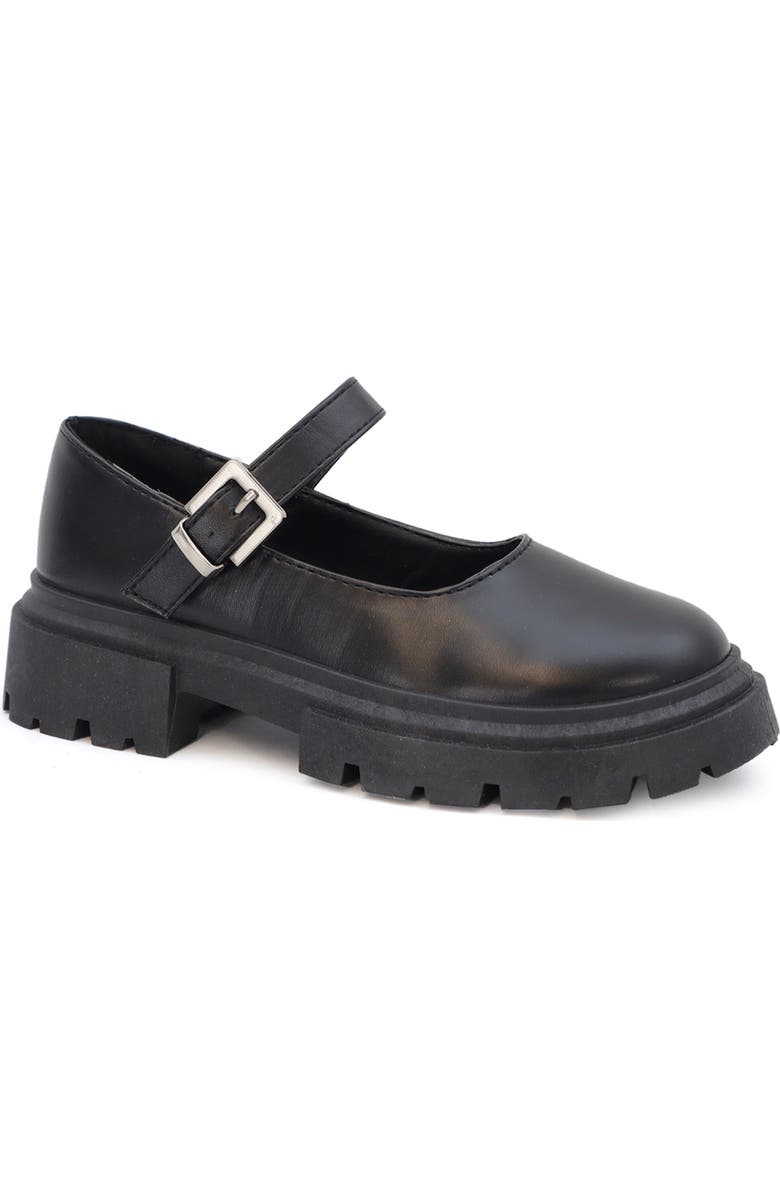 YOKI Kids' Mary Jane Lug Loafer, Main, color,