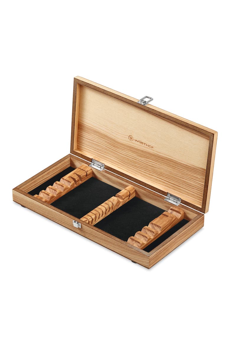 10-Piece Stainless Mignon Steak & Carving Set, Alternate, color, BLACK