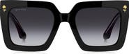Etro 52mm Square Sunglasses
