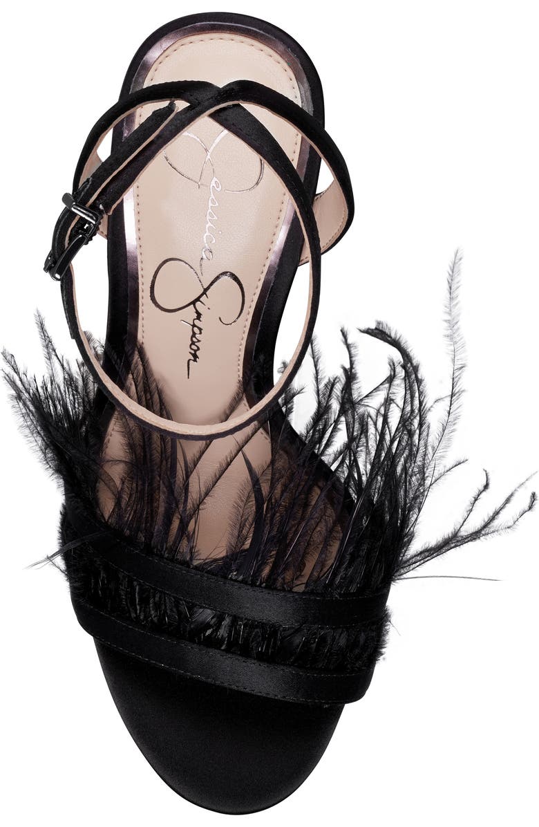 Jessica Simpson Raelin Feather Ankle Strap Sandal, Alternate, color,