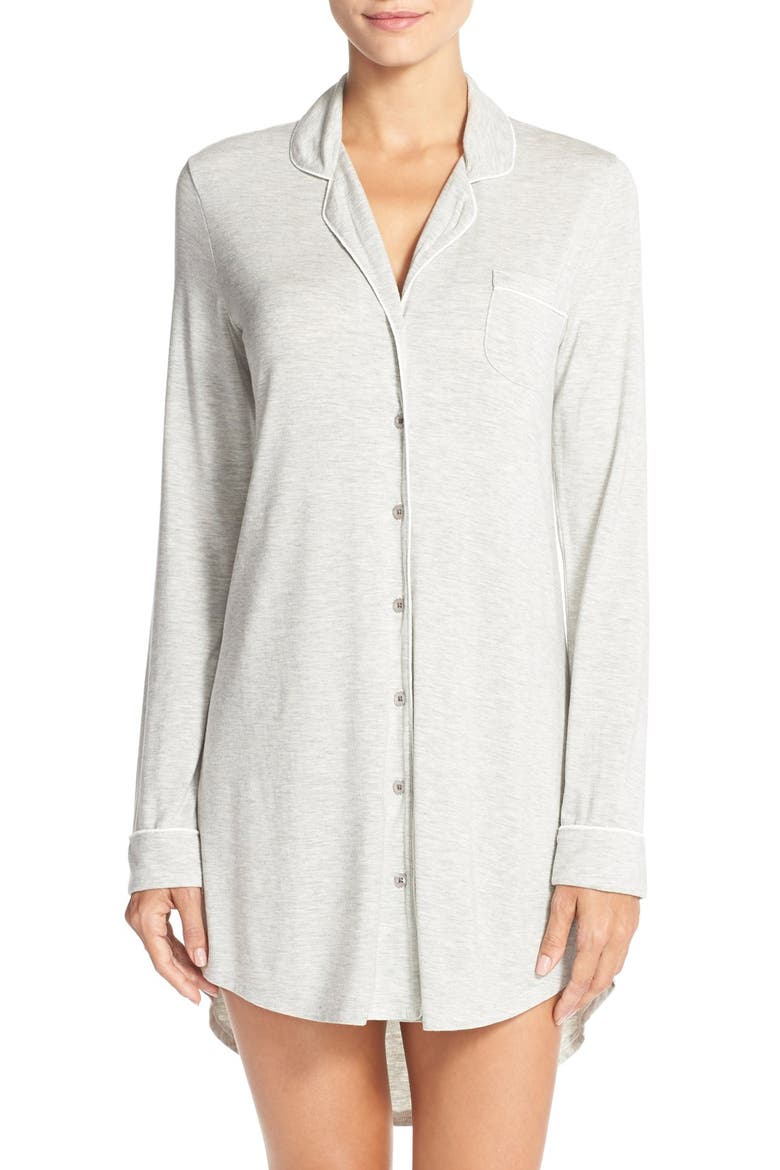 Moonlight Nightshirt, Main, color, GREY PEARL HEATHER