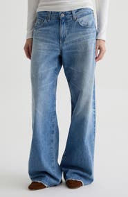 AG Adria Low Rise Wide Leg Jeans