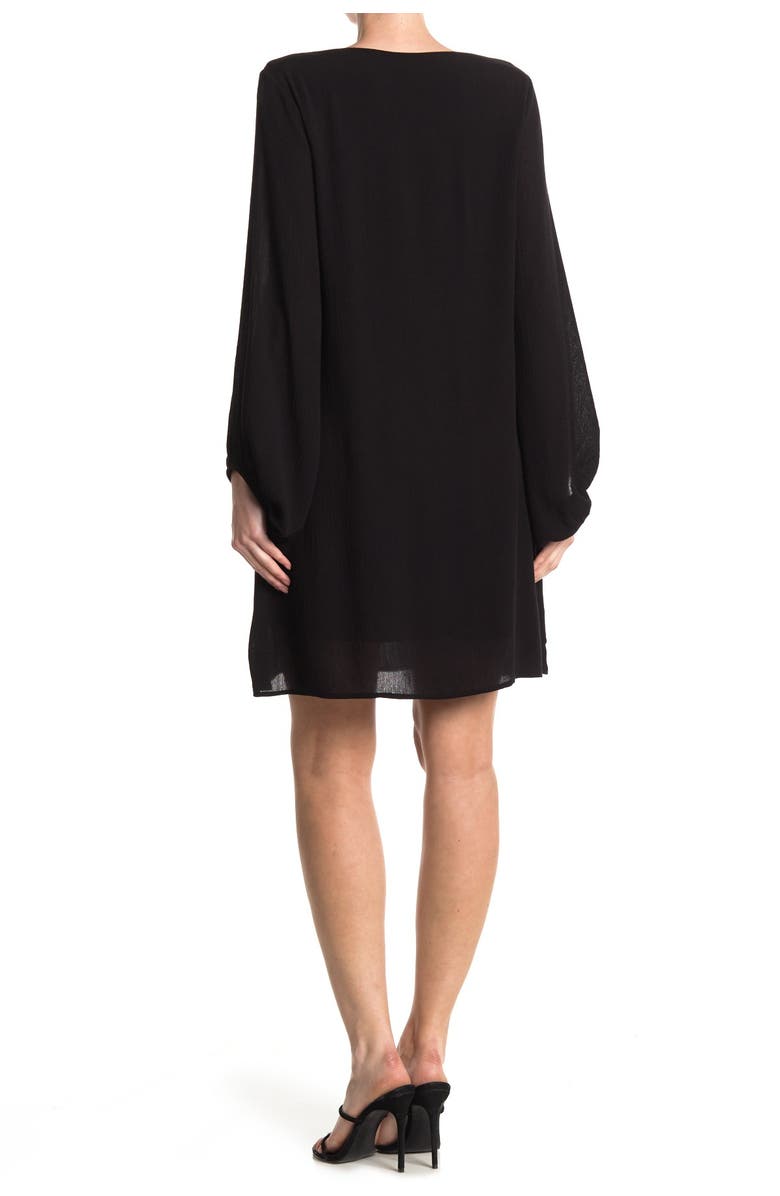 VANITY ROOM Floral Balloon Sleeve Shift Dress, Main, color, 