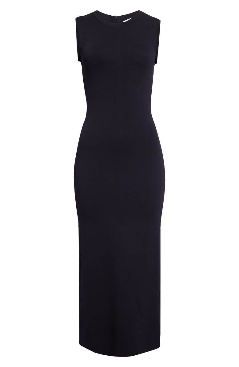 Max Mara Visiera Sleeveless Jersey Dress, Alternate, color, Navy