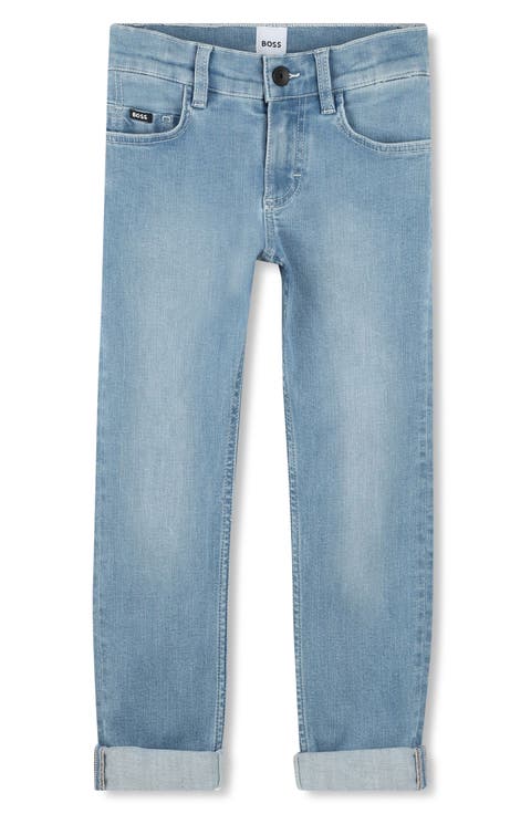 Boss Kids Guys Jeans In Black 1 main image 1
