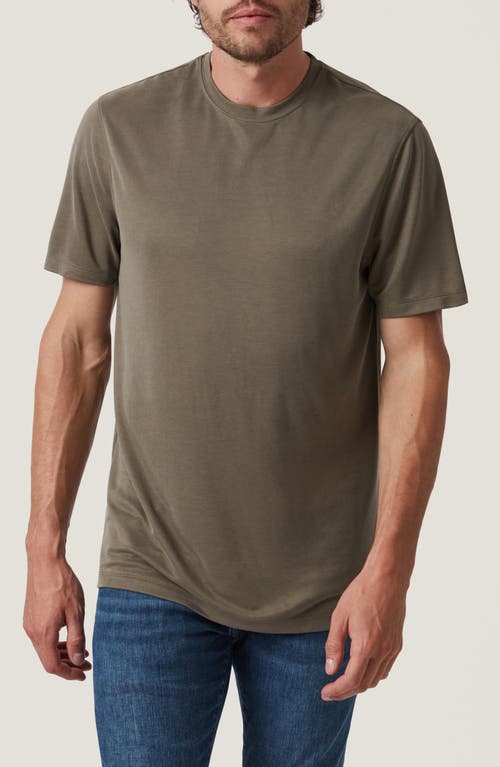 34 Heritage Piqué T-Shirt in Smokey Olive 