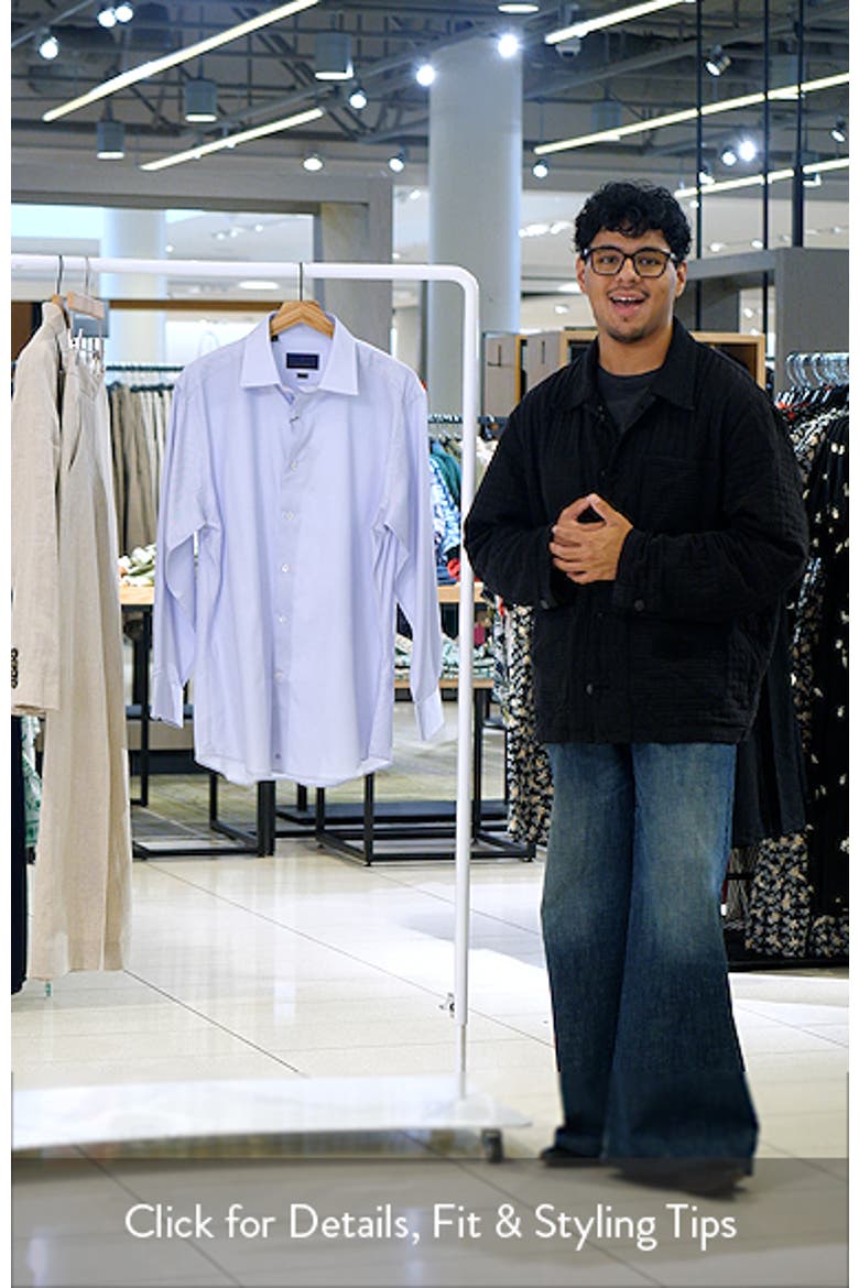 Trim Fit Neat Cotton Dress Shirt video