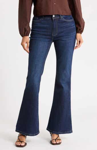 High Waist Flare Leg Jeans