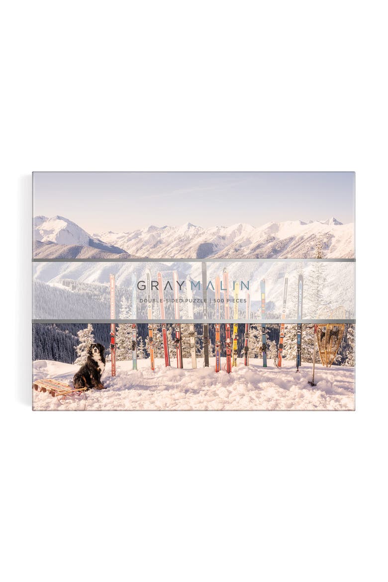 Gray Malin Winter 500-Piece Double-Sided Puzzle, Main, color, MULTI