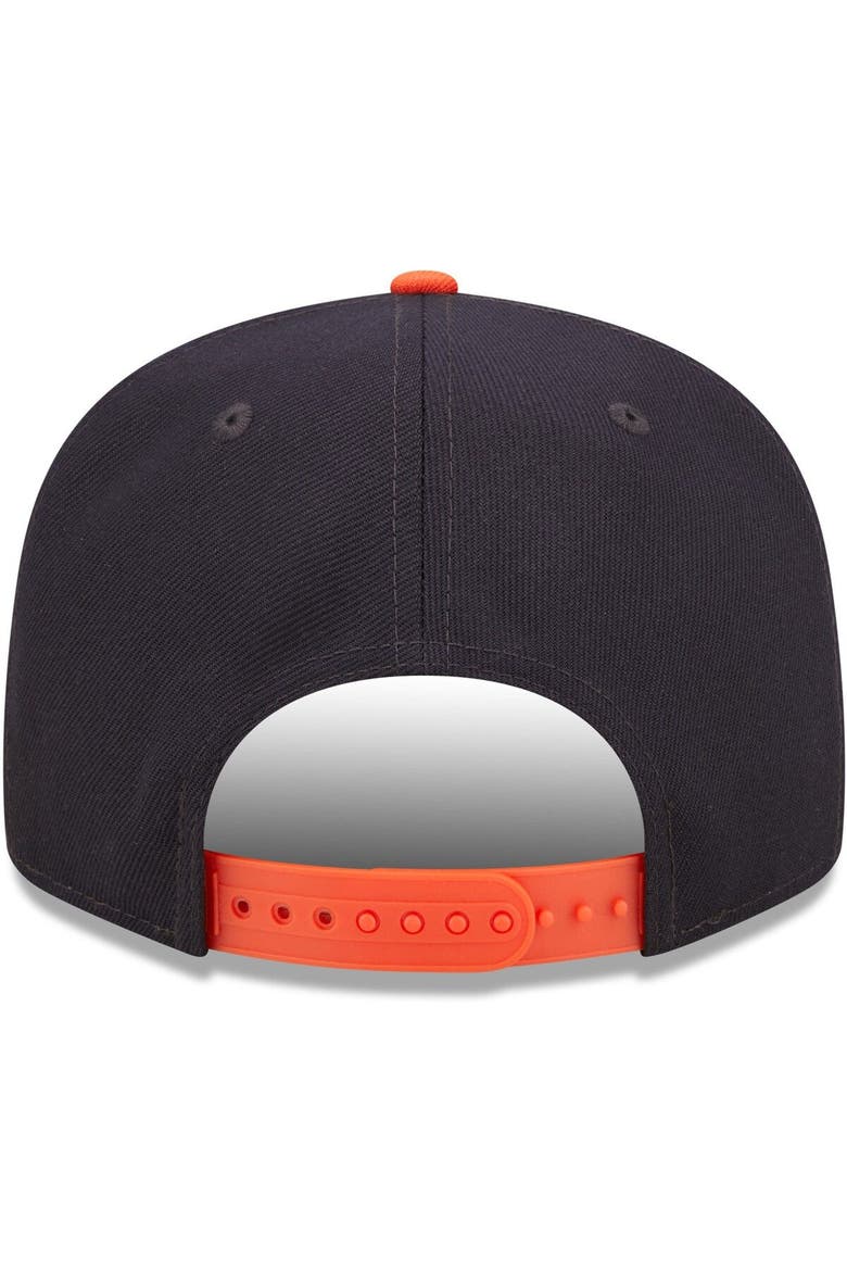 Men's New Era Navy Auburn Tigers Team Script 9FIFTY Snapback Hat, Alternate, color, Navy