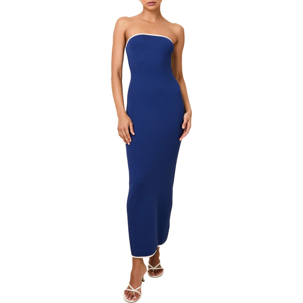 Solid & Striped The Caroline Strapless Maxi Dress