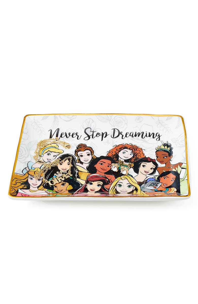 Disney Princess Jewelry Trinket Tray, Alternate, color, Multi