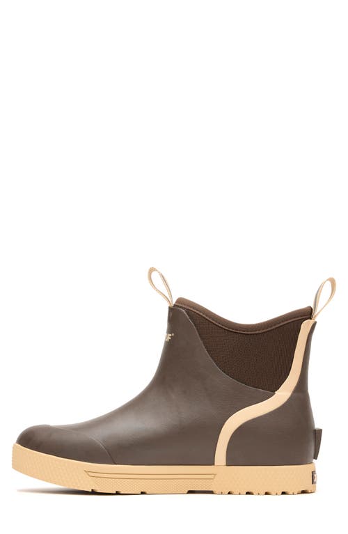 Xtratuf Wheelhouse Waterproof Ankle Deck Boot In Brown