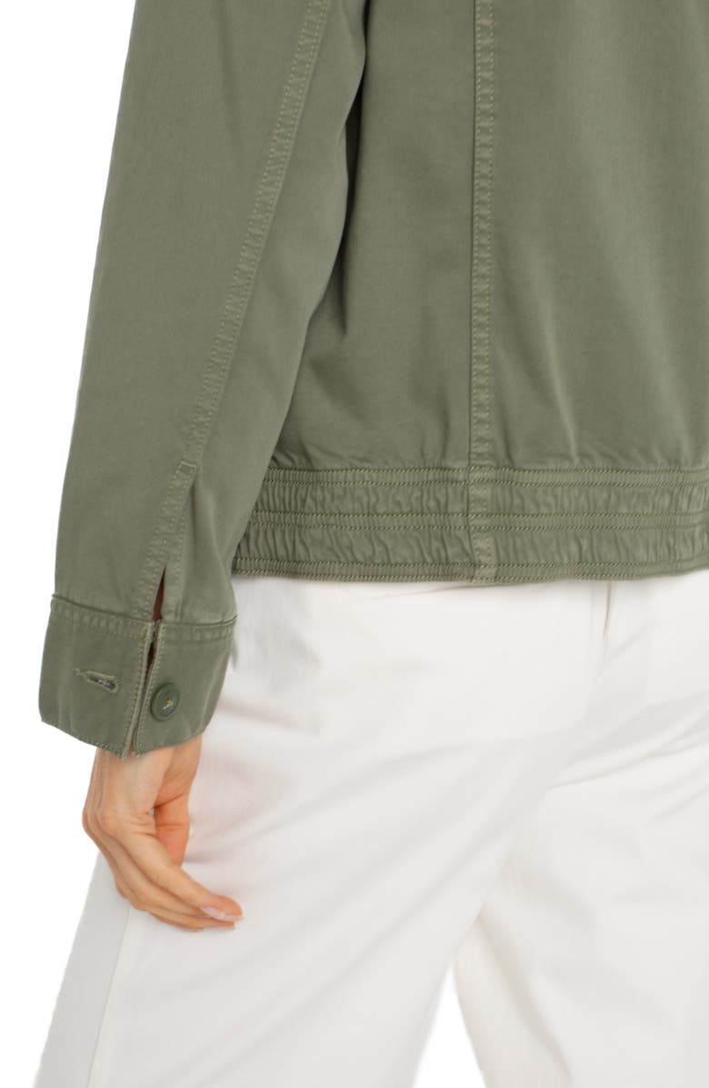 Liverpool Los Angeles Cargo Jacket, Alternate, color, Martini Olive