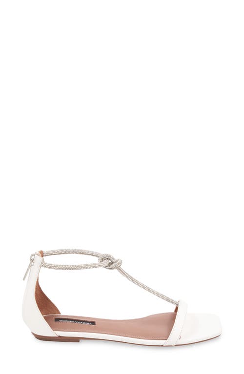 Bcbg Kelli Ankle Strap Sandal In White