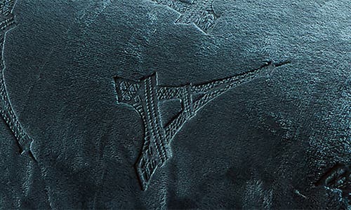 Luxury Home Contemporary Embossed Eiffel Tower Throw Blanket