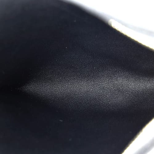 Pre-owned Hermes Hermes Pochenplus Sling Wallet Leather In Black