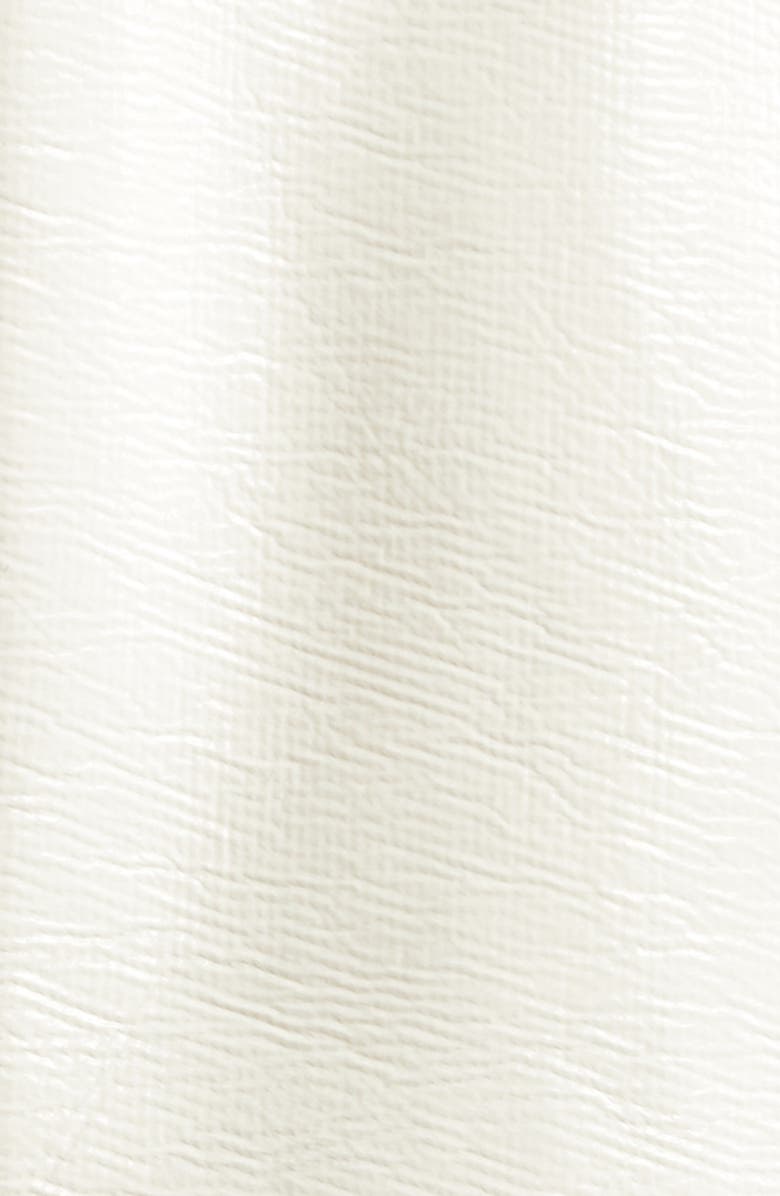 Courrèges Re-Edition Vinyl Jacket, Alternate, color, Off White