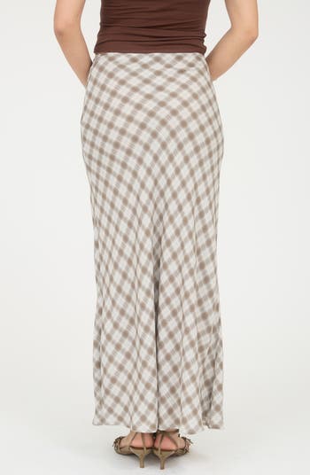 Print Midi Skirt