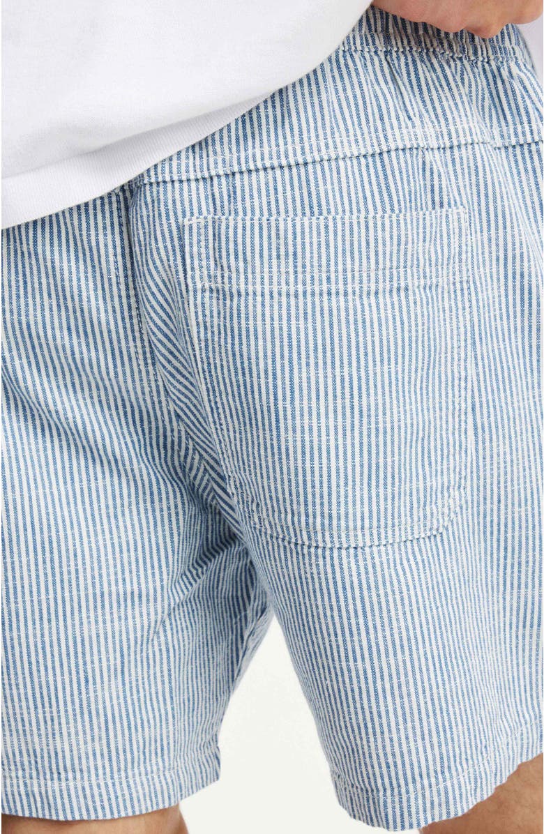 Cotton On Men's Easy Short, Alternate, color, Blue 50 50 Stripe