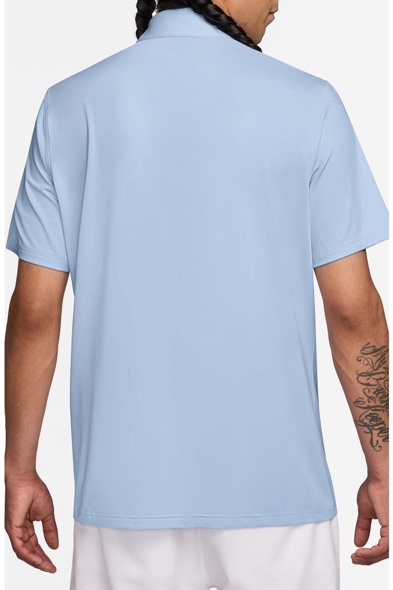 Victory Dri-FIT Golf Polo, Alternate, color, HYDROGEN BLUE/ BLACK