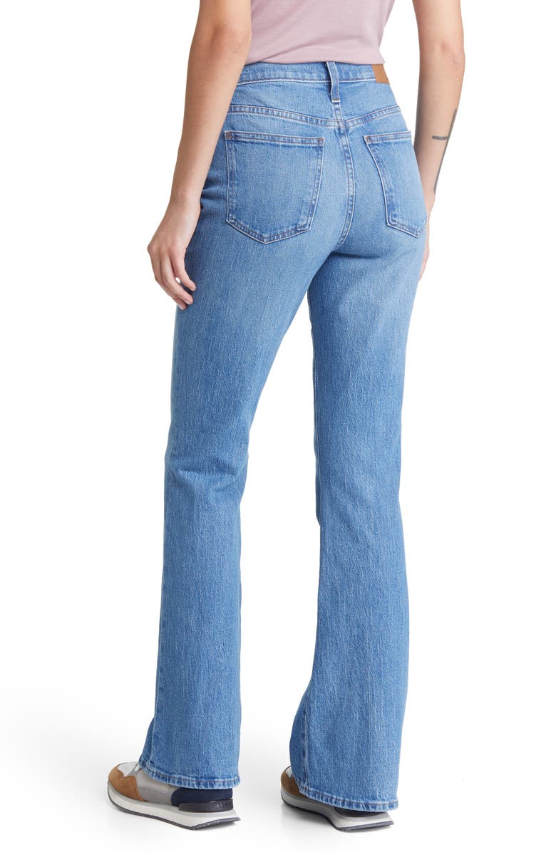 Madewell The Perfect Vintage Ripped High Waist Flare Jeans, Alternate, color,