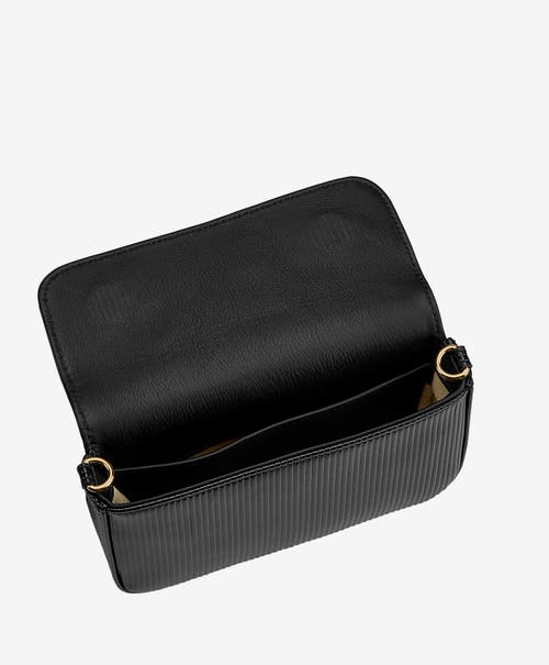 Gigi New York Twiggy Shoulder Bag In Black