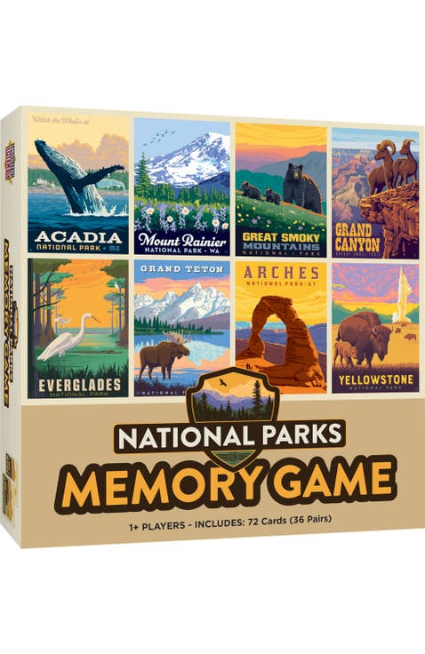 National Parks Memory Game