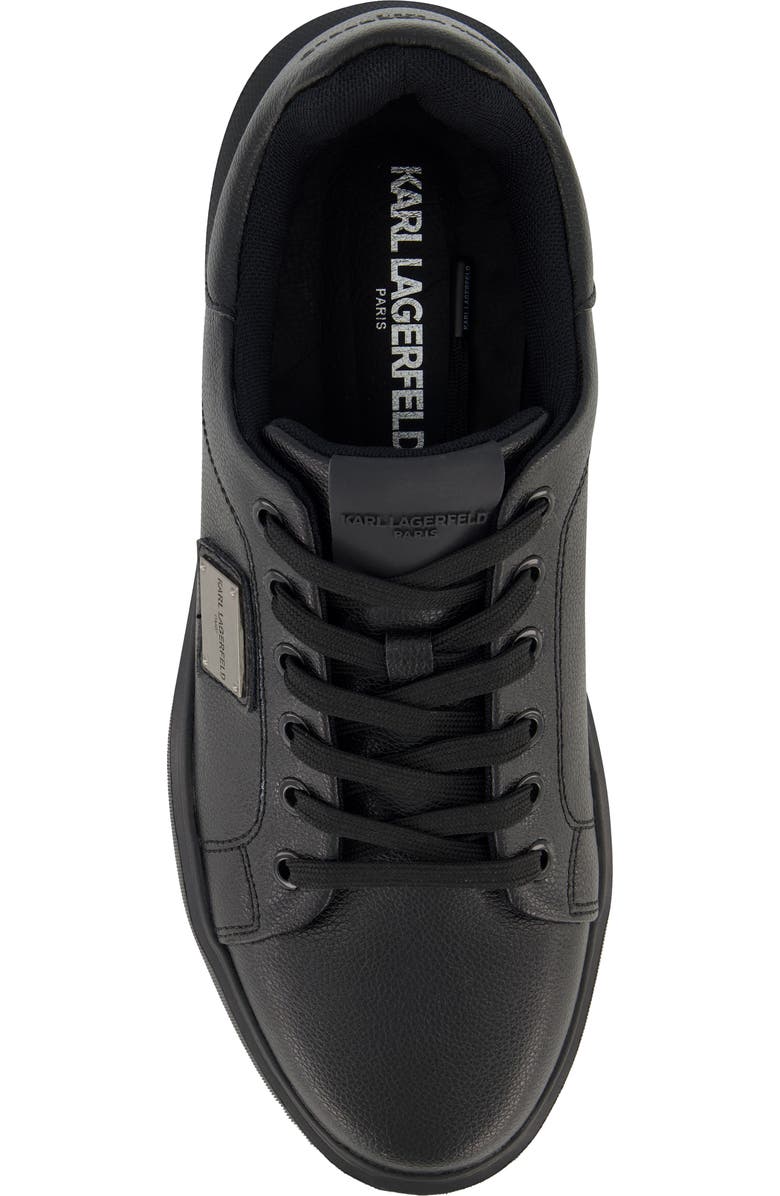 KARL LAGERFELD PARIS Side Logo Plate Sneaker, Alternate, color,