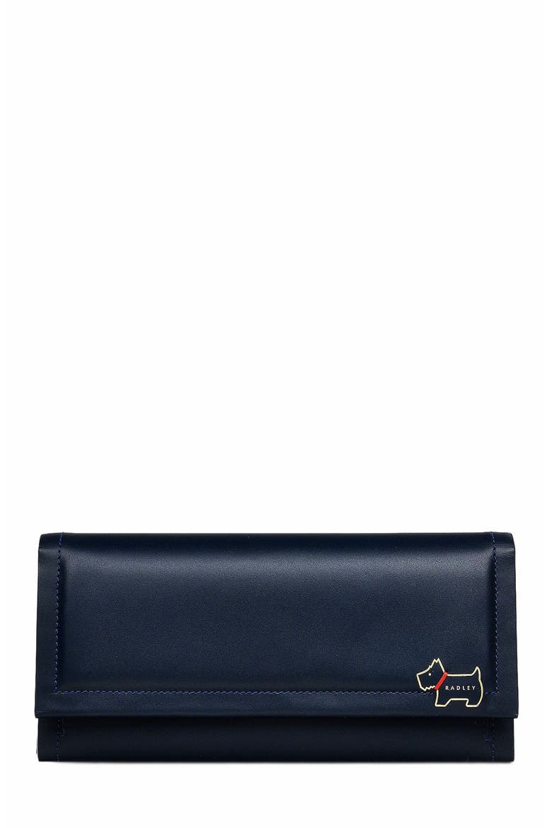 Heritage Lane Large Flapover Wallet, Main, color, Ink
