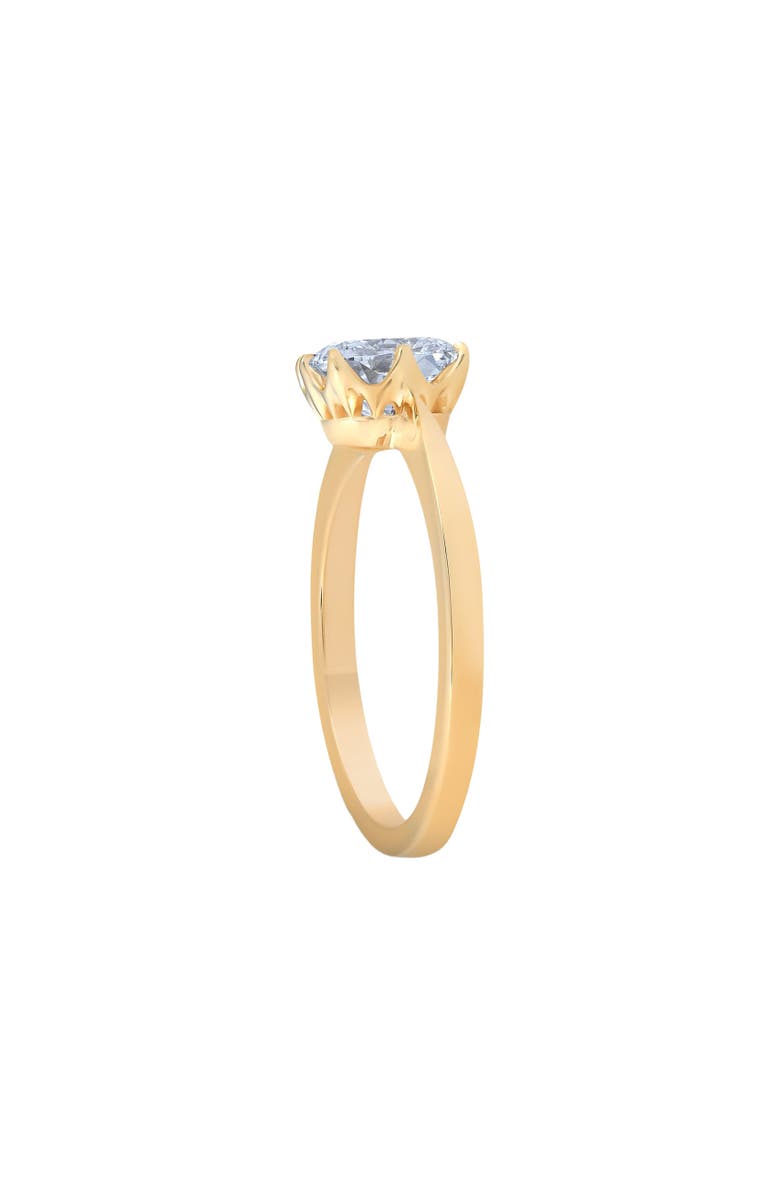 Bliss Diamond 1 1/2 Ct Solitaire Diamond Micro Prong Engagement Ring 14k Gold Lab Grown, Alternate, color, 